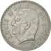 Coin, Monaco, Louis II, 5 Francs, 1945, Poissy, EF(40-45), Aluminum, KM:122