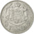 Coin, Monaco, Louis II, 5 Francs, 1945, Poissy, EF(40-45), Aluminum, KM:122