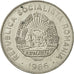 Coin, Romania, 25 Bani, 1966, EF(40-45), Nickel Clad Steel, KM:94