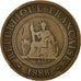 Münze, FRENCH INDO-CHINA, Cent, 1888, Paris, S, Bronze, KM:1