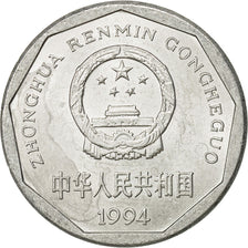 Moneta, CINA, REPUBBLICA POPOLARE, Jiao, 1994, BB+, Alluminio, KM:335