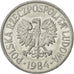Moneta, Polonia, 50 Groszy, 1984, Warsaw, BB+, Alluminio, KM:48.1