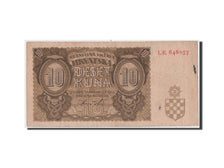 Banknote, Croatia, 10 Kuna, 1941, VF(30-35)