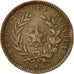 Paraguay, 2 Centesimos, 1870, MBC, Cobre, KM:3