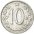 Moneda, Checoslovaquia, 10 Haleru, 1962, MBC, Aluminio, KM:49.1