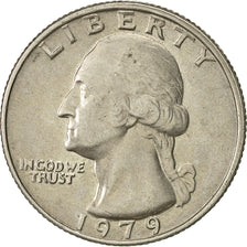 Coin, United States, Washington Quarter, Quarter, 1979, U.S. Mint, Philadelphia