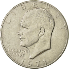 Stati Uniti, Eisenhower Dollar, Dollar, 1971, U.S. Mint, Philadelphia, BB+, Rame
