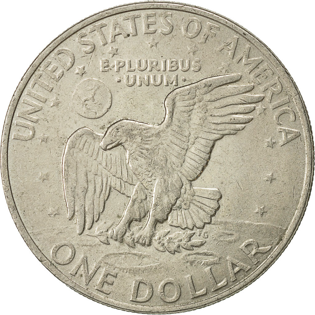 Stati Uniti, Eisenhower Dollar, Dollar, 1971, U.S. Mint, Philadelphia, BB+, Rame