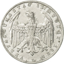 GERMANIA, REPUBBLICA DI WEIMAR, 3 Mark, 1922, Berlin, BB, Alluminio, KM:29