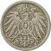 Coin, GERMANY - EMPIRE, Wilhelm II, 5 Pfennig, 1908, Berlin, VF(30-35)