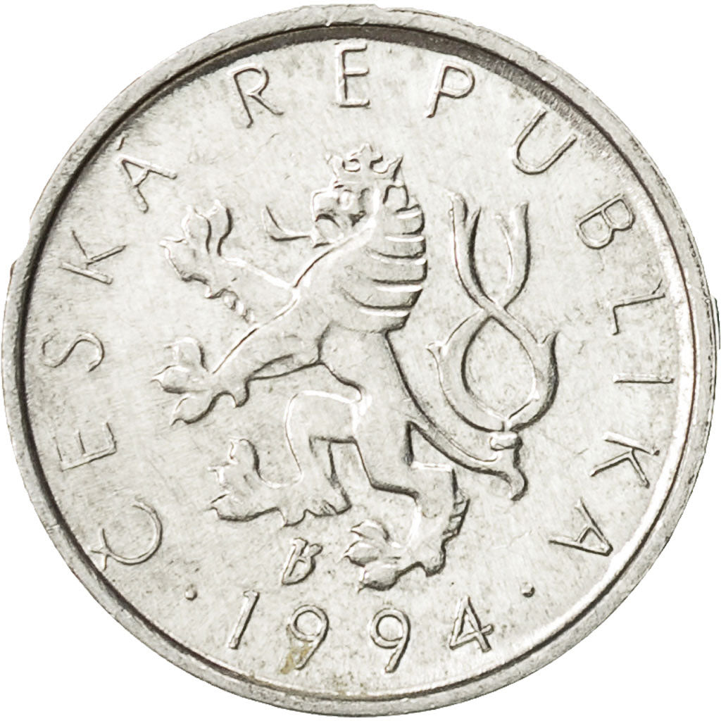 Moneda, República Checa, 10 Haleru, 1994, EBC, Aluminio, KM:6