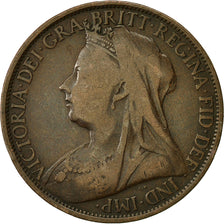 Great Britain, Victoria, Penny, 1896, F(12-15), Bronze, KM:790
