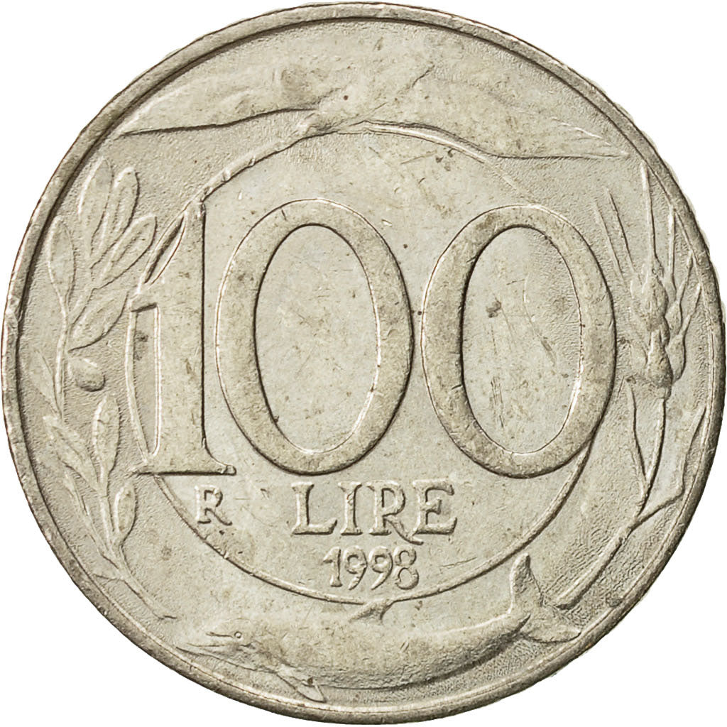 Monnaie, Italie, 100 Lire, 1998, Rome, TTB+, Copper-nickel, KM:159