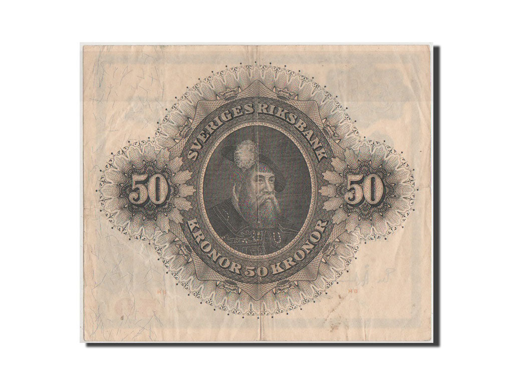 Sweden, 50 Kronor, 1960, KM #47b, EF(40-45), O157327