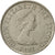 Moneta, Jersey, Elizabeth II, 10 Pence, 1992, AU(55-58), Miedź-Nikiel, KM:57.2