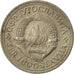 Coin, Yugoslavia, 2 Dinara, 1973, EF(40-45), Copper-Nickel-Zinc, KM:57