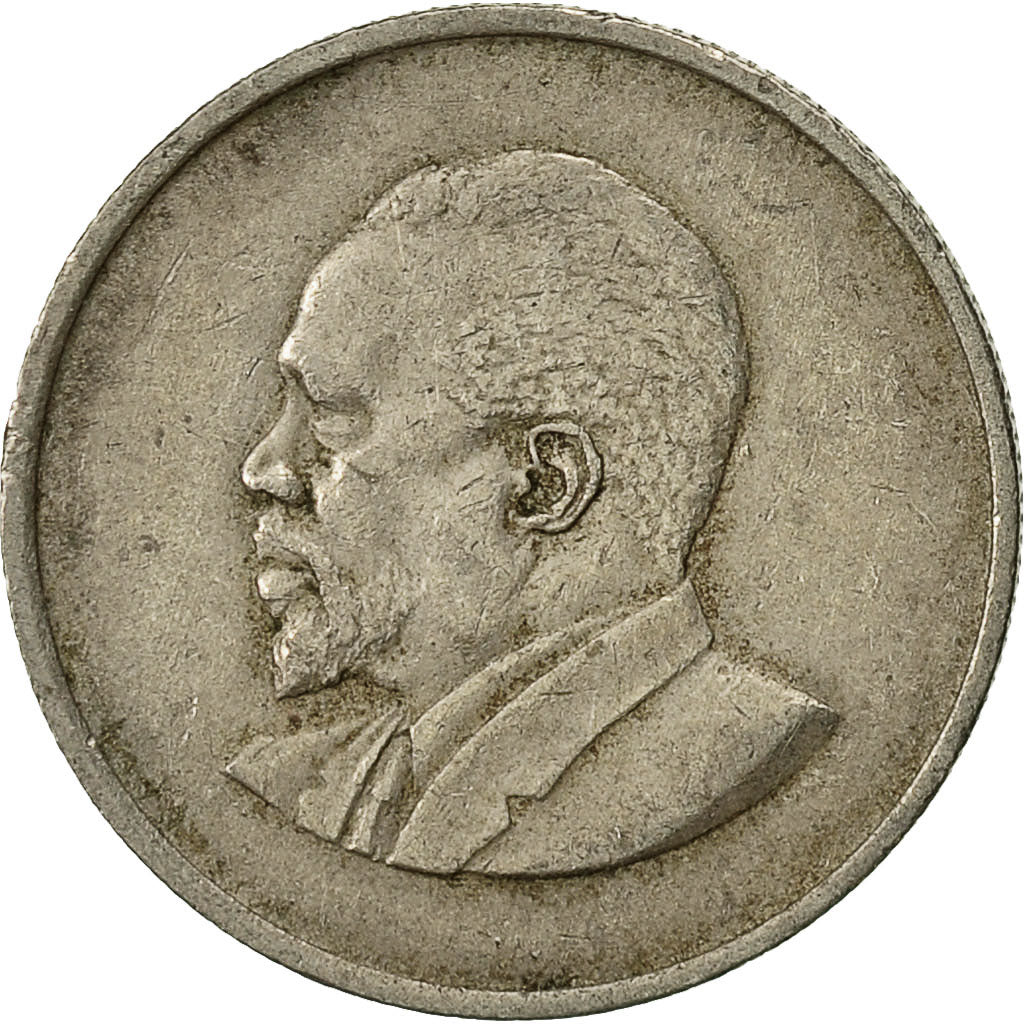 Moneta, Kenya, 50 Cents, 1968, BB, Rame-nichel, KM:4