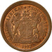 Monnaie, Afrique du Sud, 2 Cents, 1992, TTB, Copper Plated Steel, KM:133