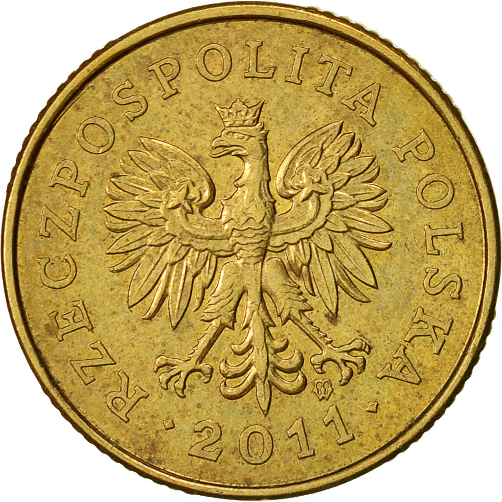 Moneta, Polonia, 5 Groszy, 2011, Warsaw, BB, Ottone, KM:278