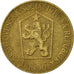 Coin, Czechoslovakia, Koruna, 1990, EF(40-45), Aluminum-Bronze, KM:50