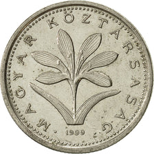 Coin, Hungary, 2 Forint, 1999, Budapest, AU(50-53), Copper-nickel, KM:693