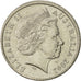 Moneta, Australia, Elizabeth II, 5 Cents, 2002, BB+, Rame-nichel, KM:401