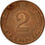 Coin, GERMANY - FEDERAL REPUBLIC, 2 Pfennig, 1978, Stuttgart, EF(40-45), Copper