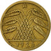 Moneta, NIEMCY, REP. WEIMARSKA, 5 Reichspfennig, 1925, Berlin, EF(40-45)