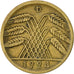 Munten, Duitsland, Weimarrepubliek, 10 Rentenpfennig, 1924, Munich, ZF