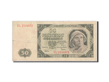 Billete, 50 Zlotych, 1948, Polonia, BC+