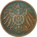 Moneta, GERMANIA - IMPERO, Wilhelm II, 2 Pfennig, 1912, Berlin, BB, Rame, KM:16