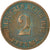 Coin, GERMANY - EMPIRE, Wilhelm II, 2 Pfennig, 1912, Berlin, EF(40-45), Copper