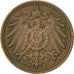 Coin, GERMANY - EMPIRE, Wilhelm II, Pfennig, 1906, Stuttgart, EF(40-45), Copper