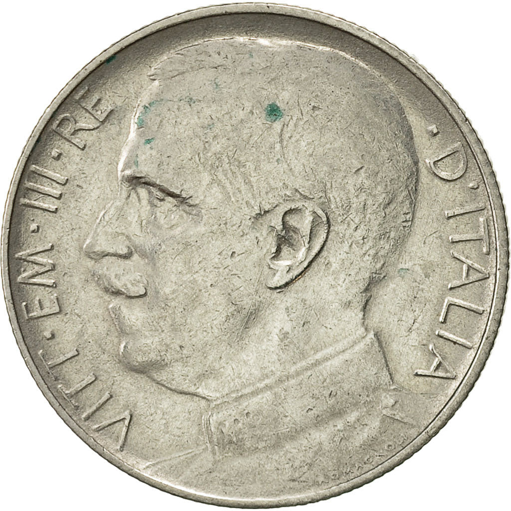 Moneta, Italia, Vittorio Emanuele III, 50 Centesimi, 1921, Rome, BB, Nichel