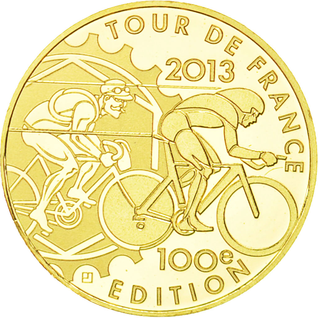 Moneta, Francia, 5 Euro, 2013, SPL, Oro