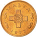 Moneda, Malta, Cent, 1972, British Royal Mint, SC, Bronce, KM:8