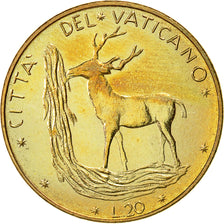 Moneda, CIUDAD DEL VATICANO, Paul VI, 20 Lire, 1975, Roma, EBC+, Aluminio -