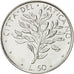 Moneta, PAŃSTWO WATYKAŃSKIE, Paul VI, 50 Lire, 1975, Roma, MS(63), Stal