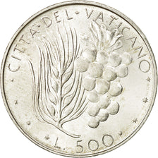 Moneta, CITTÀ DEL VATICANO, Paul VI, 500 Lire, 1975, Roma, SPL, Argento, KM:123