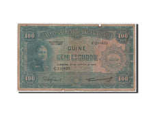 Banknote, Portuguese Guinea, 100 Escudos, 1964, F(12-15)