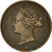 Coin, Jersey, Victoria, 1/24 Shilling, 1877, VF(30-35), Bronze, KM:7