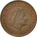 Coin, Netherlands, Juliana, 5 Cents, 1972, EF(40-45), Bronze, KM:181