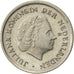 Coin, Netherlands, Juliana, 10 Cents, 1976, AU(50-53), Nickel, KM:182