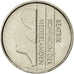 Coin, Netherlands, Beatrix, 10 Cents, 1983, AU(50-53), Nickel, KM:203