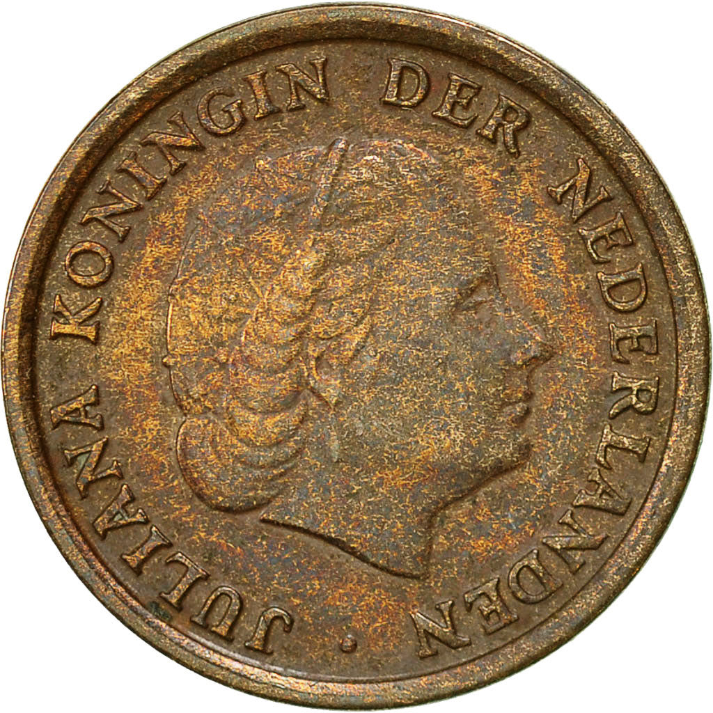 Münze, Niederlande, Juliana, Cent, 1953, SS, Bronze, KM:180