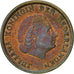 Coin, Netherlands, Juliana, Cent, 1965, EF(40-45), Bronze, KM:180