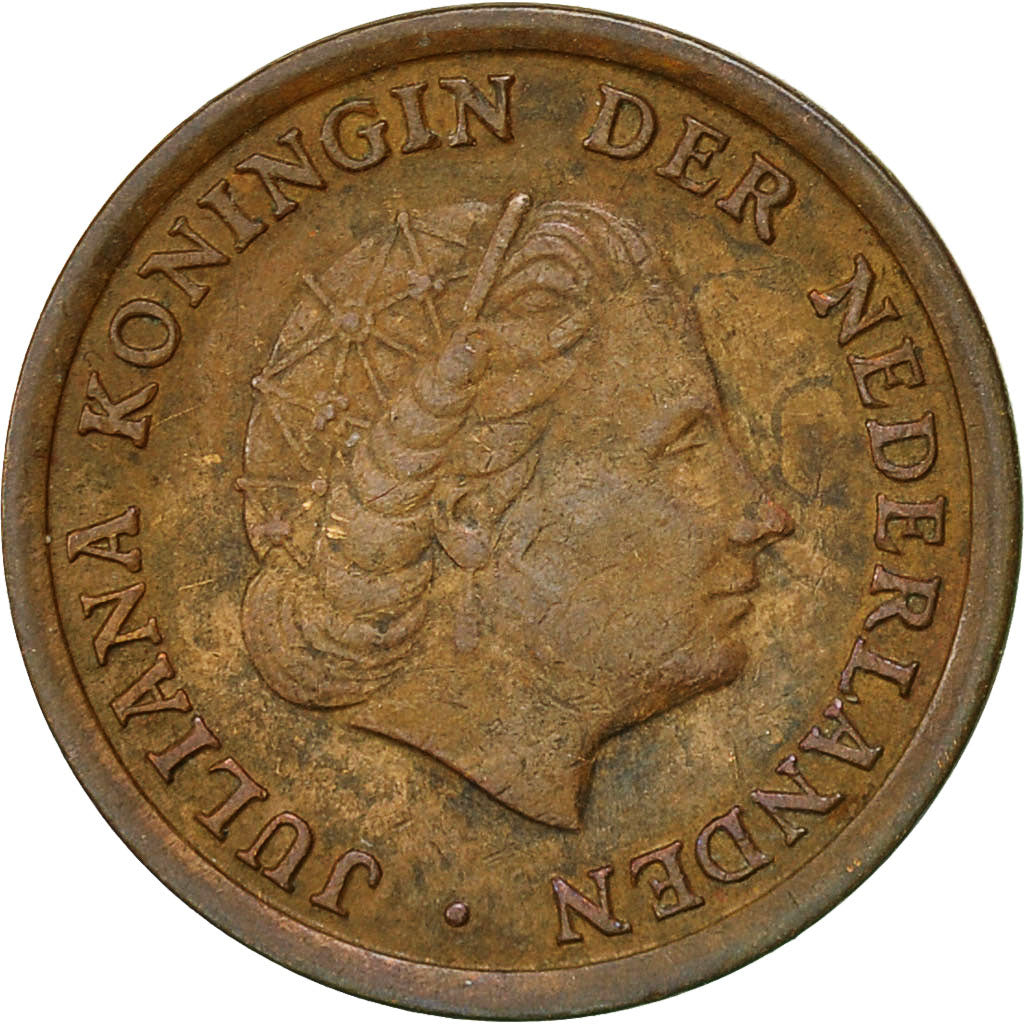 Moneta, Paesi Bassi, Juliana, Cent, 1964, BB, Bronzo, KM:180