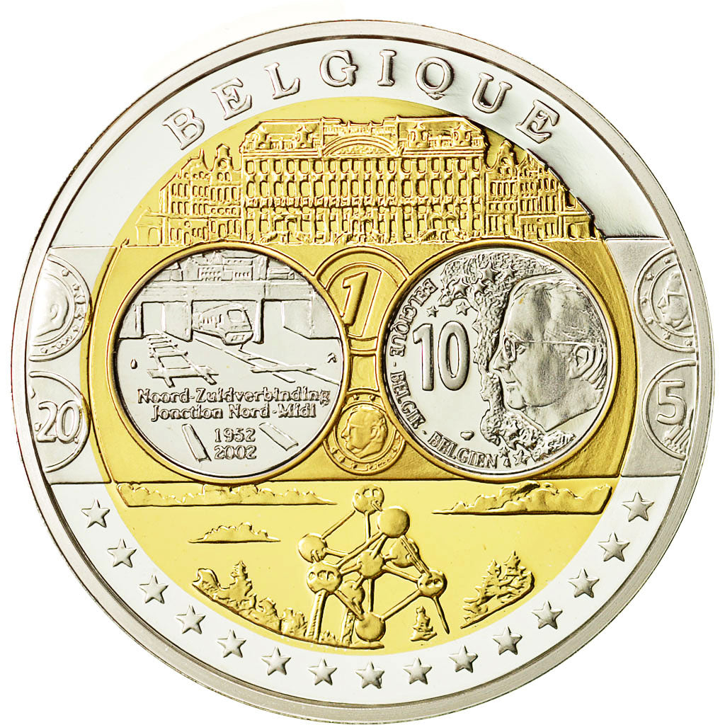 France, Medal, 2002, MS(63), Silver