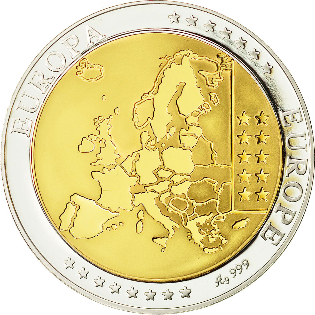 Francja, Medal, 2008, MS(63), Srebro