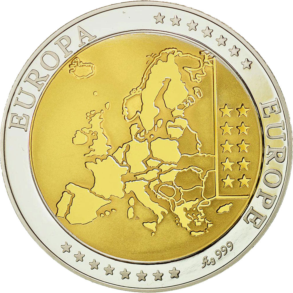France, Medal, 2003, MS(63), Silver